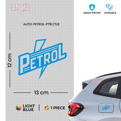 Minimalist Petrol Tank Reminder Sticker