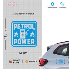 Safe Petrol Use Sticker for All Tanks