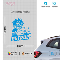 Smooth Drive Ahead -Precision Petrol Sticker Design