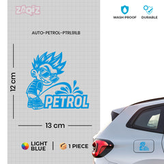 Power Packed Drive - Petrol Sticker for Fuel Precision