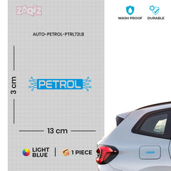Simple Petrol Fuel Safety Marker Label