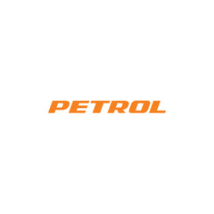 Clear Petrol Fuel Tank Notice Decal
