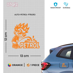 Power Packed Drive - Petrol Sticker for Fuel Precision