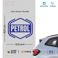 Weatherproof Petrol Sticker for Caps