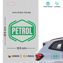 Weatherproof Petrol Sticker for Caps