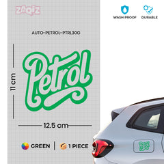 High Adhesion Petrol Use Warning Tag