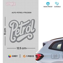High Adhesion Petrol Use Warning Tag