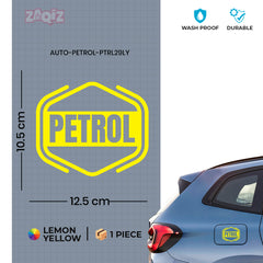 Weatherproof Petrol Sticker for Caps