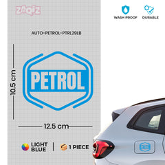 Weatherproof Petrol Sticker for Caps