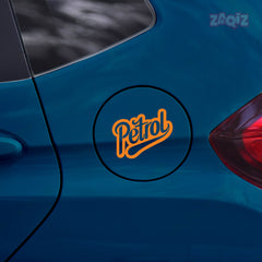 Compact Petrol Label for Clear Signs