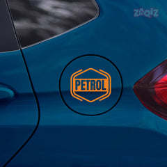 Weatherproof Petrol Sticker for Caps