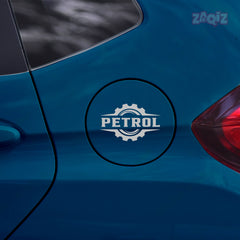 Zaqiz Petrol Mark Label Sticker – Scratch Resistant Vinyl