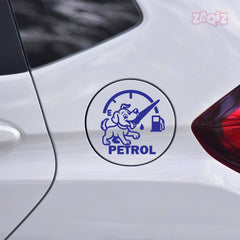 Zaqiz Petrol Fuel Cap Sticker – Glossy Finish and Neat Look