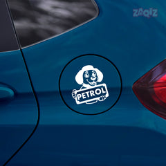 Zaqiz Petrol Fuel Type Identification Sticker – Simple Design