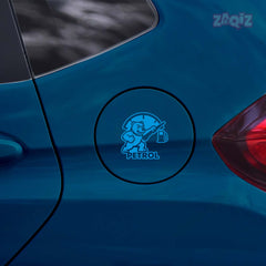 Zaqiz Petrol Fuel Type Sign Sticker – Premium Vinyl Material
