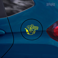 Zaqiz Petrol Fuel Symbol Sticker – Self Adhesive and Durable