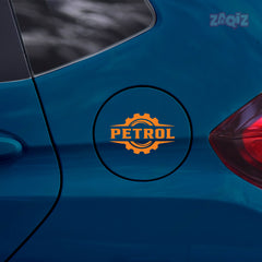 Zaqiz Petrol Mark Label Sticker – Scratch Resistant Vinyl