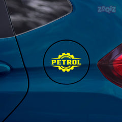 Zaqiz Petrol Mark Label Sticker – Scratch Resistant Vinyl