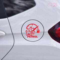Zaqiz Petrol Fuel Cap Sticker – Glossy Finish and Neat Look