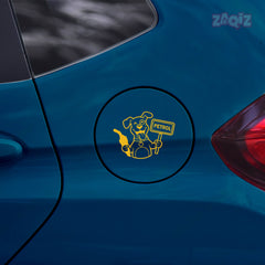 Zaqiz Petrol Fuel Symbol Sticker – Self Adhesive and Durable