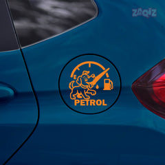 Zaqiz Petrol Fuel Cap Sticker – Glossy Finish and Neat Look