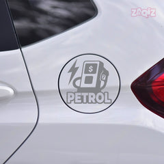 Zaqiz Petrol Only Label Sticker – Compact and Bold Appearance