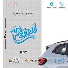 Reusable Petrol Label for Vehicle Use