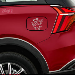 Zaqiz Petrol Text Label Sticker – Waterproof Fuel Cap Mark