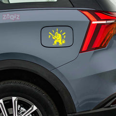 Zaqiz Petrol Symbol Label for Car Fuel Lid – Neat and Smooth Finish