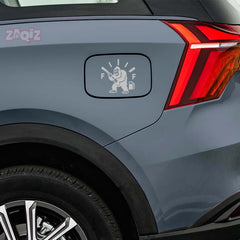 Zaqiz Petrol Symbol Label for Car Fuel Lid – Neat and Smooth Finish