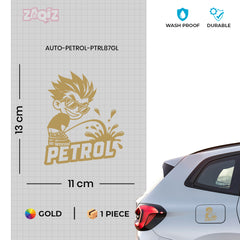 Smooth Drive Ahead -Precision Petrol Sticker Design