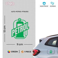 Adhesive Petrol Label for Cars & Bikes