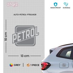 Petrol Safety Sticker for Fuel Tanks