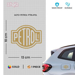 Petrol Tank Safety Notice for Clarity