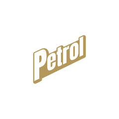 Clear Petrol Warning Label for Safety
