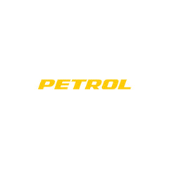 Clear Petrol Fuel Tank Notice Decal