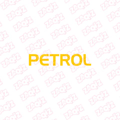 Precision-Cut Petrol Tank Decal Sign