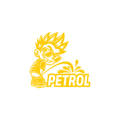 Power Packed Drive - Petrol Sticker for Fuel Precision