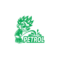 Power Packed Drive - Petrol Sticker for Fuel Precision