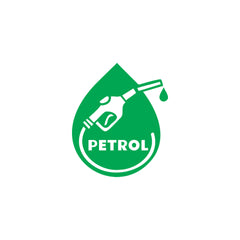 Bright Petrol Label for Vehicle Clarity