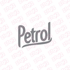 Bold Petrol Indicator Sticker for Tanks