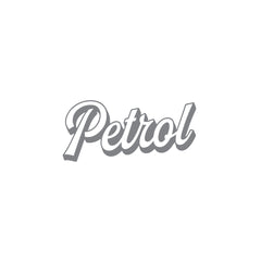 Petrol Warning Label for Fuel Safety Use