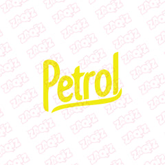 Bold Petrol Indicator Sticker for Tanks