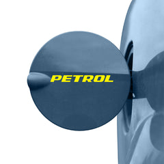 Clear Petrol Fuel Tank Notice Decal