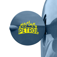 Bold Petrol Use Label for Bikes & Cars