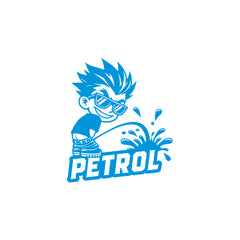 Smooth Drive Ahead -Precision Petrol Sticker Design