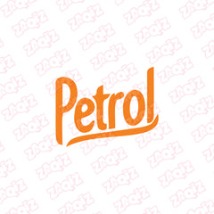 Bold Petrol Indicator Sticker for Tanks