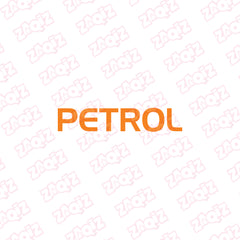 Precision-Cut Petrol Tank Decal Sign