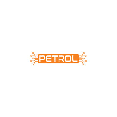 Simple Petrol Fuel Safety Marker Label