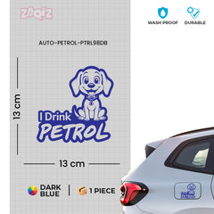 Zaqiz Petrol Logo Car Decal – Weatherproof and Easy to Apply